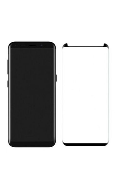 OEM Folie de protecție pentru ecran din sticlă securizată 9H pentru Samsung Galaxy S9, Negru