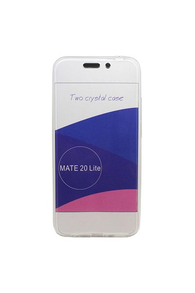 OEM Husă din silicon 360 compatibilă cu Huawei Mate 20 LITE față și spate, transparentă