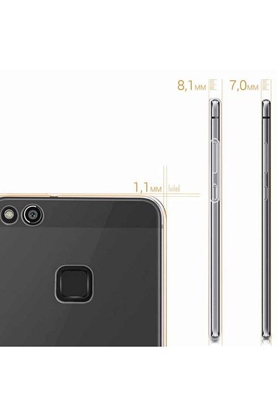 OEM Husă Huawei P10 Lite Ultraslim TPU Transparentă cu Gel și Silicon