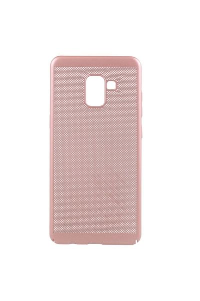 OEM Carcasă MyStyle Mesh auriu-roz pentru Samsung Galaxy A8 2018
