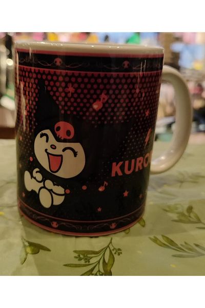 ada çanta kırtasiye Porcelain Mug Cup with Kuromi Figure Ad74122
