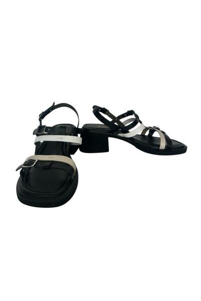 KEMAL TANCA 862 Neta-8-1 Women's Khaki Leather Sandals