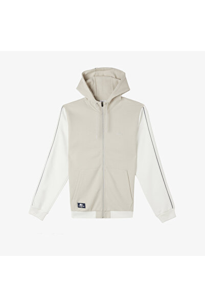 Lacoste Erkek Slim Fit Kapüşonlu Gri Sweatshirt