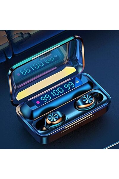 fulina سماعات أذن بلوتوث، مع تقليل الضوضاء العميقة، وشاشة رقمية LED، وتحكم باللمس