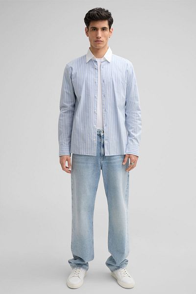 STRELLSON JEANS 11 VIN - STRELLSON - 30/34, ALBASTRU