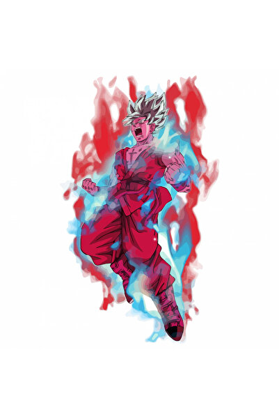 INOVATIX Set de 8 piese, autocolant Dragon Ball Goku ultra instinct 14, INOVA...