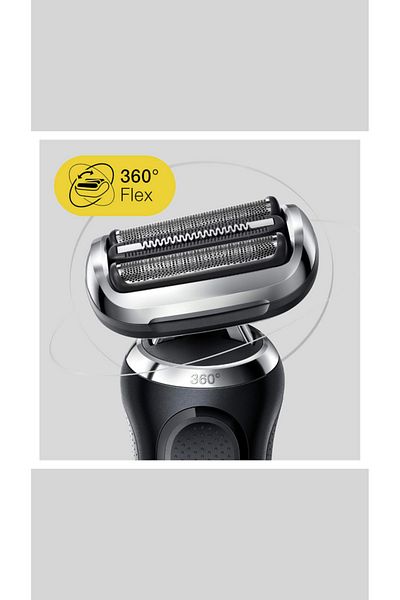 Braun Braun Series 7 MBS7‑70 Wet & Dry Electric Shaver – 360° Flex Head with AutoSense Technology