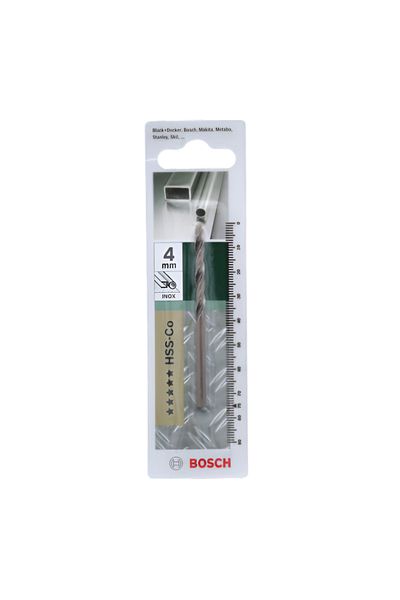 Bosch High Speed Steel Cobalt Metal Drill Bit Copper 4 x 75mm
