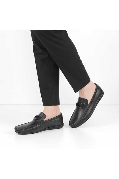 Fosco 3204 Men's Leather Leoafer Shoes
