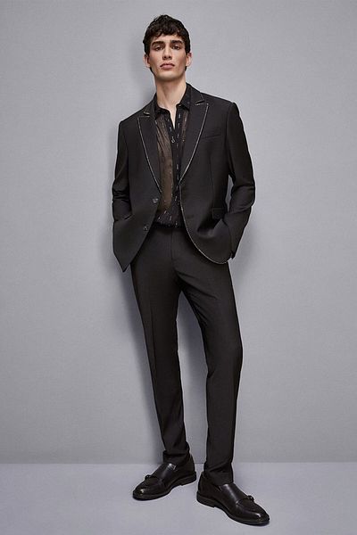 Patrizia Pepe Pants With Side Inserts - - 52, Black