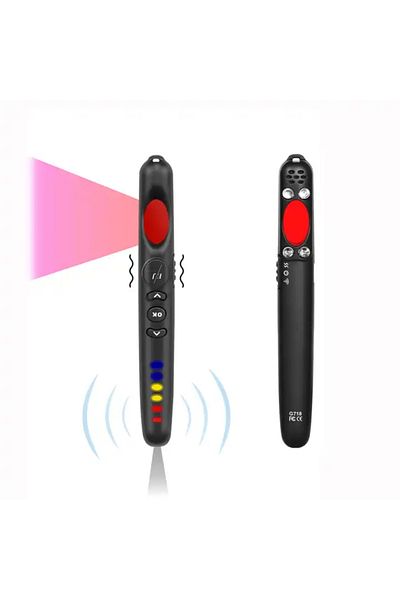 Spionescu Hidden camera detector, microphones, GPS locator, recorders, long battery life, alarm - G718