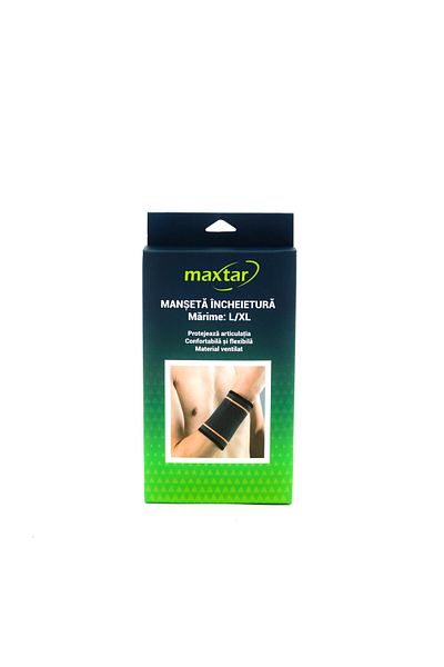 Maxtar Wrist Cuff, Flexible, Ventilated Material, Size L/xl