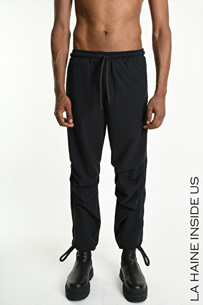 La Haine Inside Us PANTALONI REGULAR CROIAL CU TALIE ELASTICĂ - LA HAINE INSI...