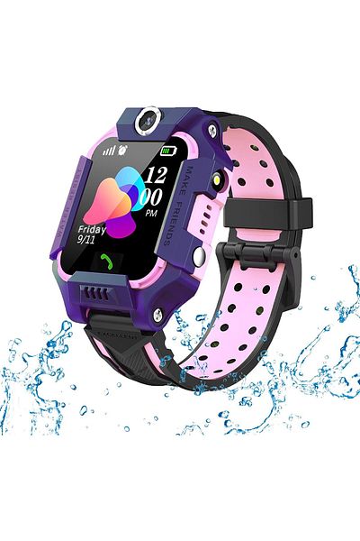 fulina Kids Smart Watch with Two-Way Call and MP,3 Camera Music, Gift for Boys Girls Teens 3+,Pink