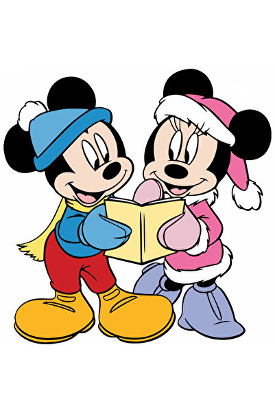 INOVATIX Σετ 8 τεμαχίων, αυτοκόλλητο ανάγνωσης με τον Μίκυ και τη Μίνι, INOVA...