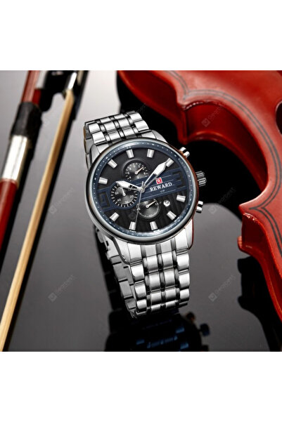 delis Ceas barbatesc Reward CS1239, otel inoxidabil, argintiu