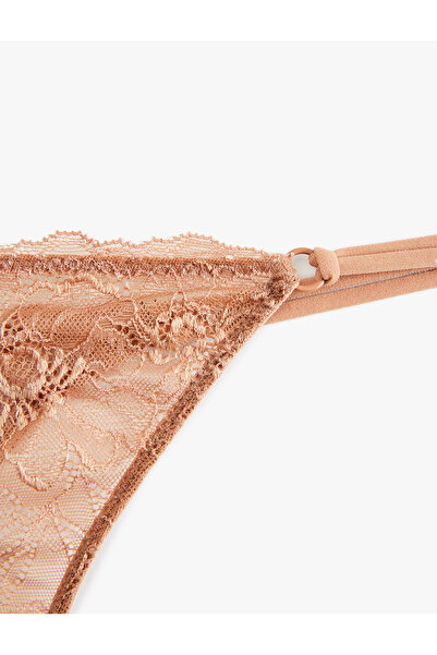 Koton Chiloți șiruri din dantelă cu șnur lateral