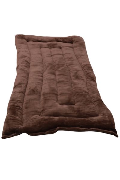 Generic Cotton sleeping mat for camps and rest houses, natural cotton mattress for one person, size 180*90*6cm