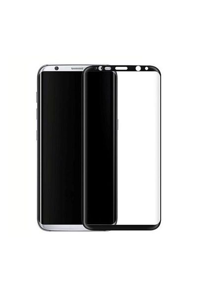 OEM Folie de sticlă securizată 5D Full Glue pentru Samsung Galaxy S8 G950 Negru-Negru
