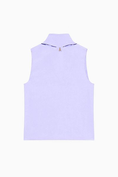 Patrizia Pepe TOP TRANSPARENT - PATRIZIA PEPE - 44, LILA