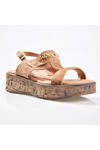 Zeyn 8125 Women's Genuine Leather Sandals