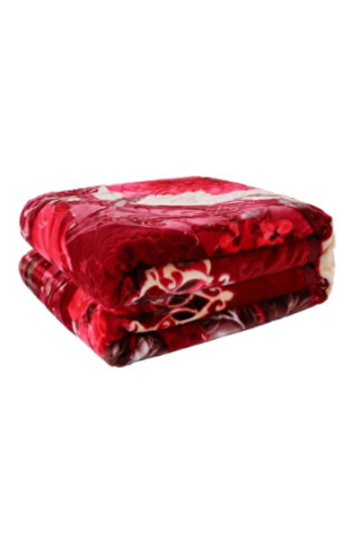 Generic Soft and warm heavy winter blanket with silky feel, double bed blanket size 200X240cm and weight 6kg