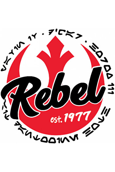 INOVATIX Set de 8 autocolante Star Wars Rebel Sigiliu, INOVATIX®. 6 cm