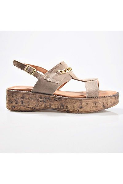 Zeyn 8125 Women's Genuine Leather Sandals