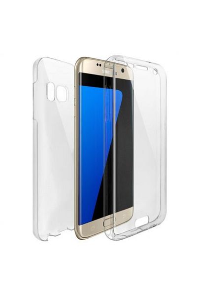 OEM Samsung Galaxy S6 Edge case, MyStyle FullBody ultra slim TPU, transparent front - back