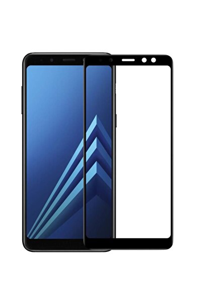 OEM Folie de sticlă pentru Samsung Galaxy A8 2018 MyStyle Full Glue 4D Negru