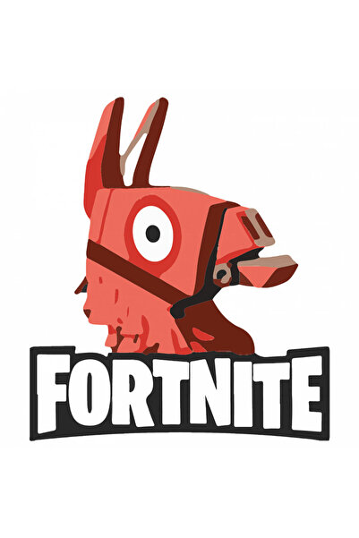 INOVATIX Set de 8 autocolante Fortnite cu o lamă speriată, INOVATIX®. 6 cm