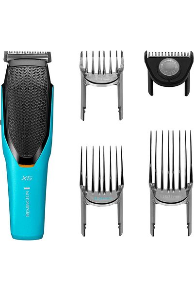 Remington X5 Power-X Hair Clippers - Cordless with Japanese Steel Blades and Micro Fade Comb