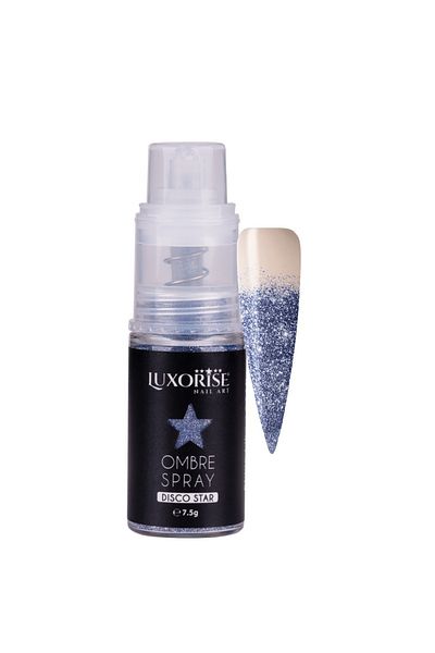 LUXORISE Ombre Nail Art Spray LUXORISE Disco - Albastru Electric