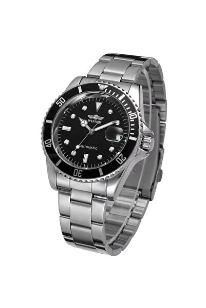 delis Мъжки часовник Winner CS1738, автоматичен, неръждаема стомана, сребрист...