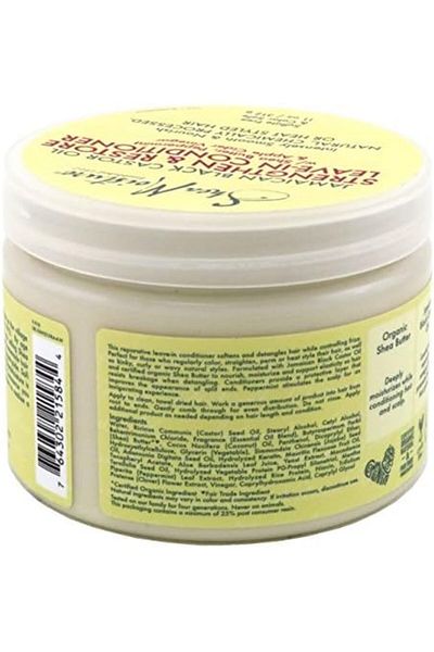 Shea Moisture Jamaican Black Conditioner Leave-In 11oz Jar (3 Pack)