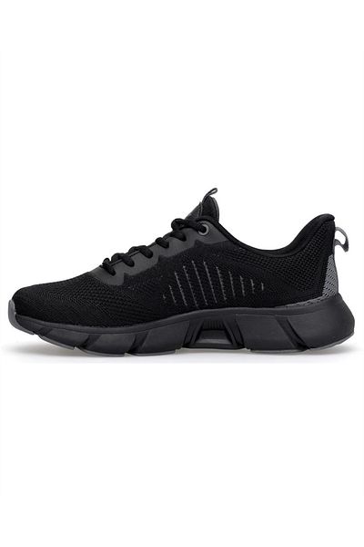 Lescon Meru Flex Men's Black (40-45) Casual Sports Shoes