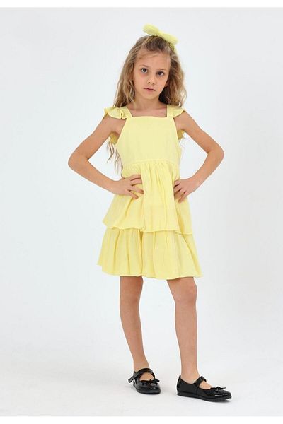 Çikoby Çikoby Girl's Strap Dress 50463