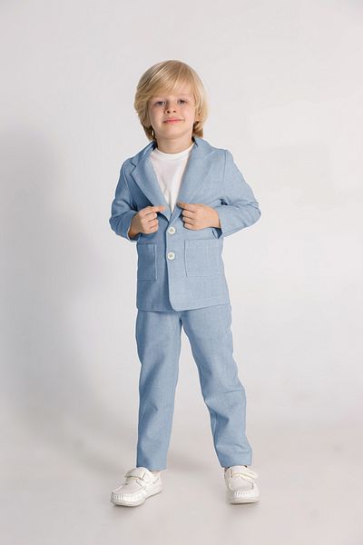 DMB BOYS & GIRLS Set de 3 piese pentru băiat din in de vară premium