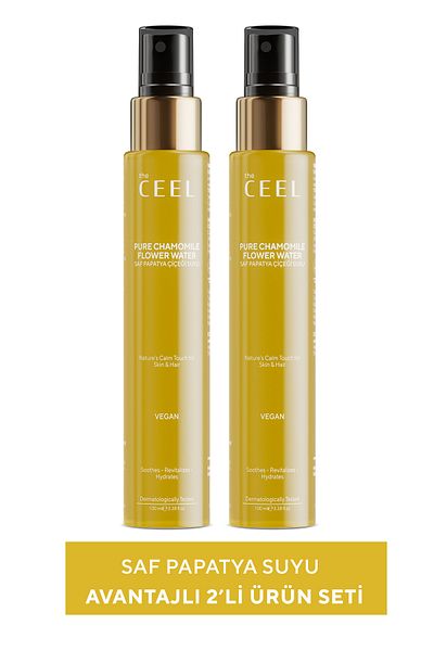 The Ceel 2 Pack Pure Chamomile Water Hair Shine and Scalp Moisture Support Care 100 ml × 2