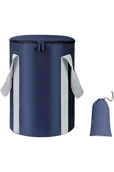 COOYA Foldable Foot Bath Tub,Toppage-proof Design,Five Layers of Insulation,Over The Calf for Trips