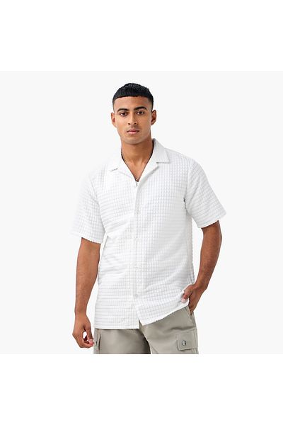 FAV Raised Dobby Revere Shirt Ss