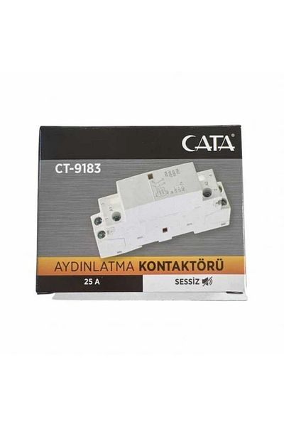 Cata Ct-9183 Silent Lighting Contactor Modular Contactor 25A
