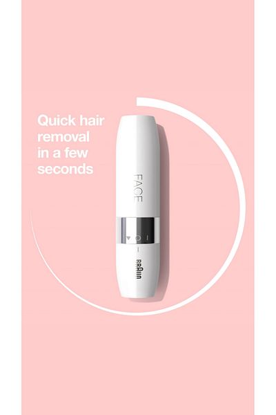 BRAN Braun FS 1000 – Precision Facial Hair Remover for Smooth Skin