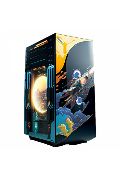 INOVATIX Set de 8 piese, Sticker Tower pentru jocuri PC, INOVATIX®. 6 cm