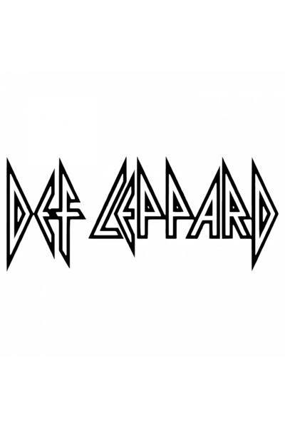 INOVATIX Set of 8 pieces, Sticker Def Leppard, INOVATIX®. 6 cm