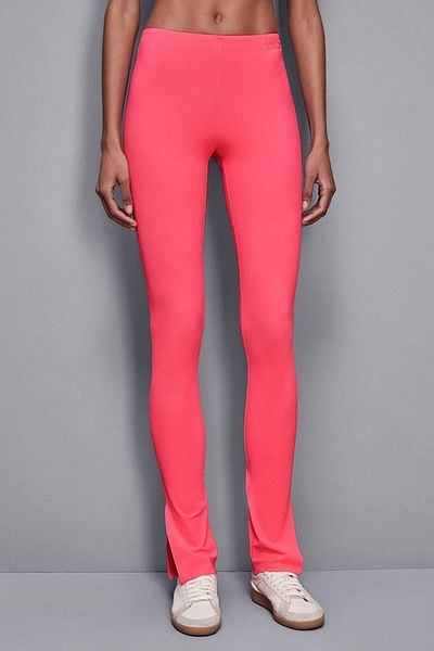 Patrizia Pepe Ankle Cutout Tights - - M, Pink