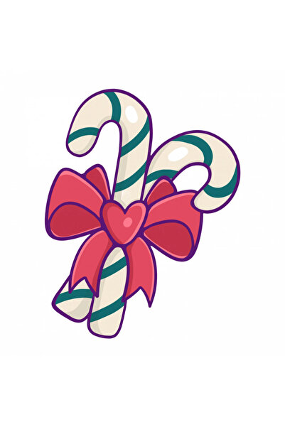 INOVATIX Set de 8 bucăți, autocolant bețișor acadea, INOVATIX®. 6 cm