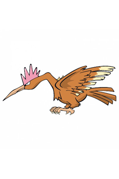 INOVATIX Set de 8 piese, autocolant Pokemon Fearow, INOVATIX®. 6 cm