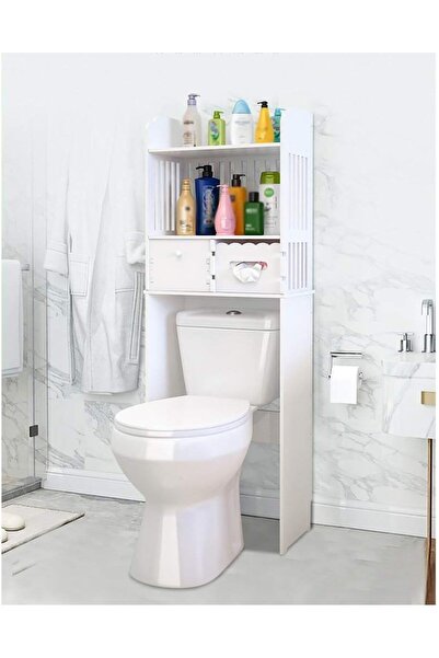 COOYA Standing Toilet Storage Rack,Space saving,Three Story Large Capacity,Suitable for Most Toilets