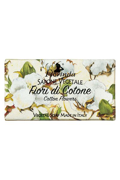 Florinda Săpun vegetal Florinda cu parfum de flori de bumbac, La Dispensa, 100 g